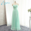 Beautiful New Fashion Style Chiffon Pleat Long Bridesmaid Dress